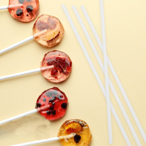 500Pcs Sturdy Paper Candy Sticks for Cake Pops and DIY