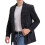 (3XL) Zephyr Black Suede Blazer 4