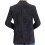 (3XL) Zephyr Black Suede Blazer 5