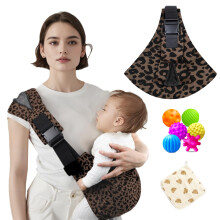 Baby Sling Carrier, Adjustable Front & Back, Comfortable