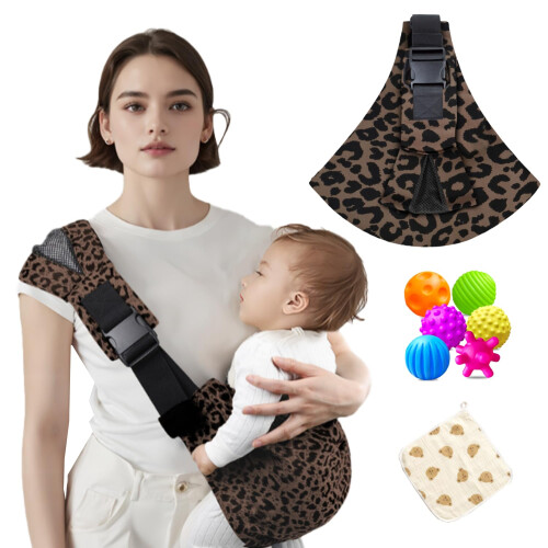 Baby Sling Carrier, Adjustable Front & Back, Comfortable