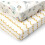Tutti Bambini Cot Bed Fitted Sheets Cotton 2 Pack - Our Planet 1