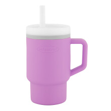 INFANTINO My 1st Tumbler – Adorable Miniature Tumbler with Leak-Resistant Straw and Toddler-Friendly Handle, Encourages Hydration, Easy to Clean, 9