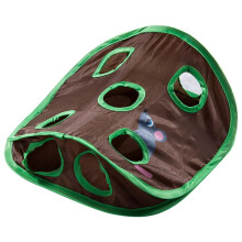 Lindo Juego Interactivo de Escondite para Gatos, Túnel de 9 Agujeros, Caza de Ratones, Juguete de Inteligencia, Juguetes Plegables para Gatitos con