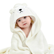 Hooded Baby Towel, Baby Bath Towels with Hood,Unique Animal Design Baby Towel wi