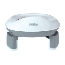 Nuby Go Potty Portable Toddler Toilet, Non-Slip, Travel Ready, Splash Guard, Suitable for 18+ Months (20 Disposable Bags Included)