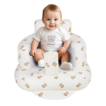 AirSwim Inflatable Baby Seat, Inflatable Baby Chair with Built-in Pump