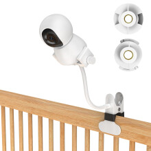NozlaID Baby Monitor Holder, Universal Baby Monitor Stand for HelloBaby HB6550/HB6250/HB6240/HB65/HB32, Blemil, GHB, VTech, Boifun, Adjustable Baby C