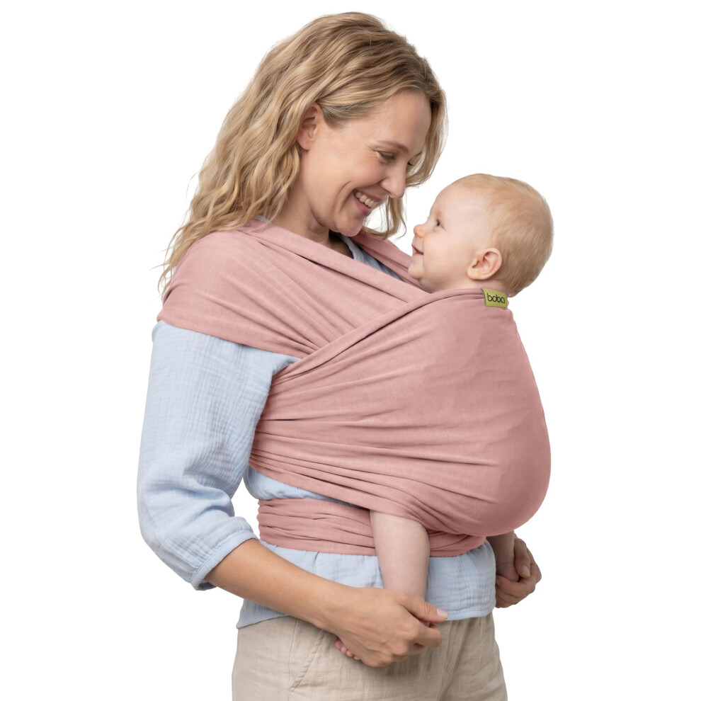 Boba Baby Wrap Carrier – Original Baby Sling Carrier For Newborns (7–35 Lbs), Soft, Secure, Hands-Free & Ergonomic, Ideal For Comfortable Bonding,