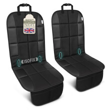SOVARA Car Seat Protectors for Child Seats (2 Pack)- ISOFIX Seat Protector