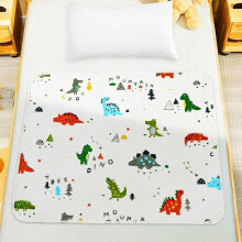Aolso Potty Training Mattress, Mattress Protector Cot, 70 x 90 cm Bed Protection, Washable Bed Underlay, Waterproof, for Single Beds, Children's Beds