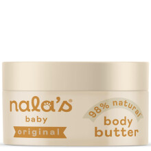 Nala's Baby Body Butter | Award-winning | 98% Natural | Dermatologically-tested and Paediatrician-approved | Soothing Oat | Vegan | 200ml | Nalas Bab