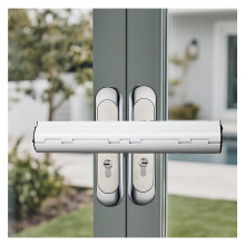White Patio Door Security Lock, Professional French Door Security