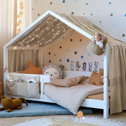 Vicloon Bed Canopy, Children Bed Canopy Nursery Decorations, House