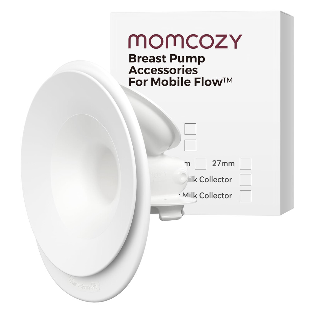 Mobile Flow | M9 Upgrade Flange 24Mm, Original Breast Pump Replacement Accessories, 1 Pc Momcozy