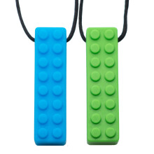 Tilcare Chew Chew Sensory Necklace – Best for Kids or Adults that Like Biting or Have Autism – Perfectly Textured Silicone Chewy Toys - Chewing Pe