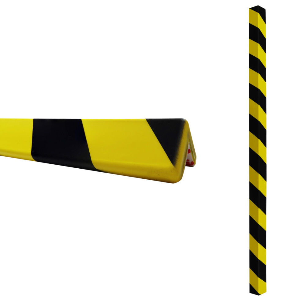 Vigil Pu Foam Impact Protectors - Indoor Wall Protector With Self Adhesive Backing - Foam Protector For Safety - Garage Wall Protection High Visibili