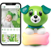 LeapFrog LF2911 Scout 1080p Full HD WiFi Remote Access Baby Monitor. 360 Degree Pan & Tilt Camera, Colour Night Light, Soothing Sounds, 2-Way Audio T