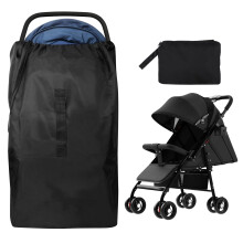 Lishang Travel Stroller Bag for Airplane Pram Cover Buggy Travel Bag Waterproof Gate Check Bag Pushchair Cover Storage Bag for Baby Child Kids Infant