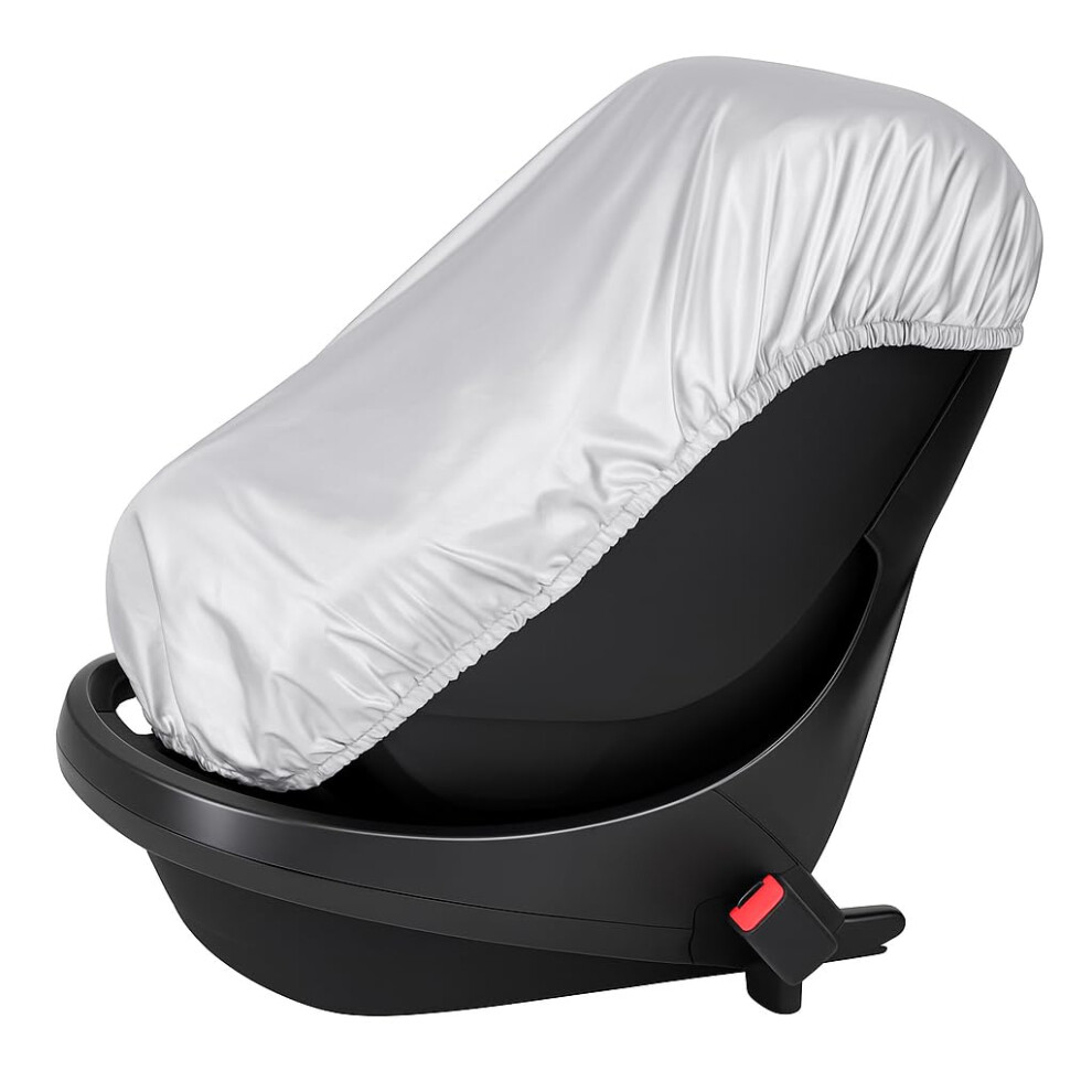 Zamboo Child Seat Heat Protection Car Seat Cover - Reflective Car Seat Shield For Reboarders And Baby Car Seats Group 0/1/2/3 - With Integrated Stora