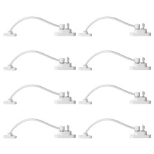 Window Restrictor Locks for Kids Baby Security Window Locks with Key for UPVC 20cm Cable Length Window Locks for Child Safety Door Window Opening Lim