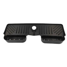 Kitchen Faucet Absorbent Mat Sink Guard Silicone Drainage Drying Pad Countertop Protection Tray Black