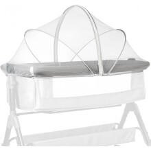 Foldable Mosquito Net for Babies Crib to Keep Insects/Bugs/Cats Out,Baby Mosquito Net with Noiseless Zipper for beds,Safety Net with Breathable Mesh