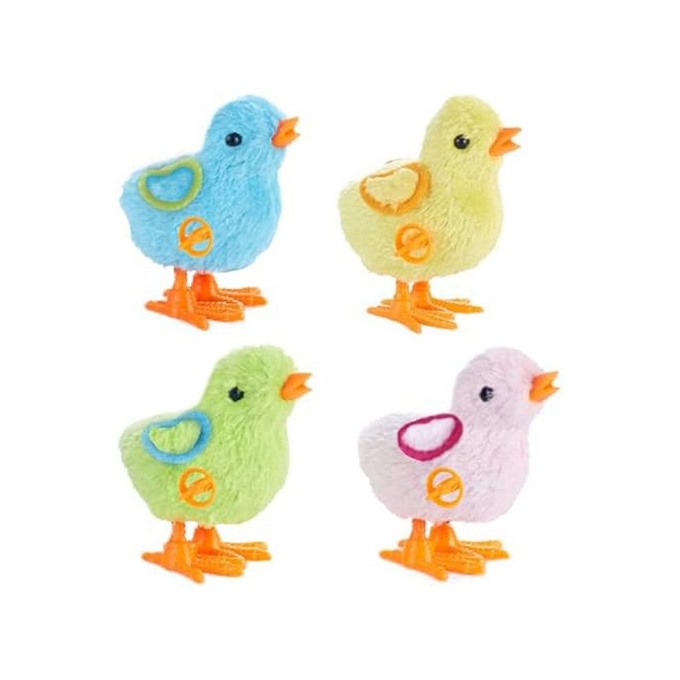 4Pack Easter Jumping Wind Plush Toys For Toddlers Kids,Hopping For Easter Chick 6032227090964