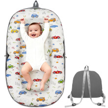 YGJT Baby Nest for Newborn Baby Lounger for 0-12 Months, Baby Bassinet Nest Pod Converts to Backpack for Easy Travel, Newborn Essentials Babies Gifts