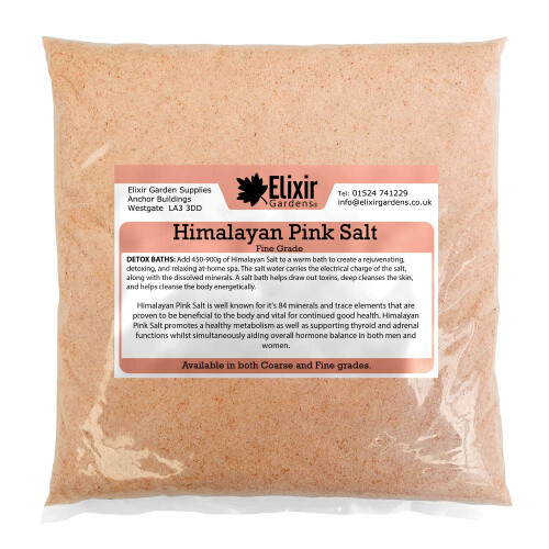 Elixir 100% Organic Fine Grade Himalayan Pink Salt | 10kg