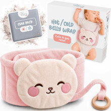 Baby Colic & Gas Relief Heating Tummy Wrap - Hot & Cold Clay Pack - UKCA