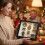(White, -) Mini Museum Shadow Box Frame, DIY Display Case with Mini Frames & Figurines, LED String Lights 8