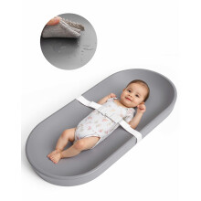 COMOMY Baby Changing Mat Waterproof, Anti Roll Nappy Changing Pad