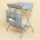 KARAOK Foldable Baby Changing Table with Wheels, Portable Diaper Changing Statio 1