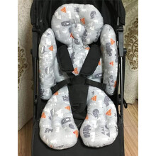 Baby Stroller Cushion Seat Liner Cotton Pushchair Seat Pads Universal Pram Insert Pad Warm Pushchair Seat Covers for Pram Buggy Baby Carriage Washabl