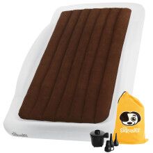 The Shrunks Sleepover Travel Bed Portable Inflatable Air Mattress Bed for Familes for Travel or Home Use, White, Twin Size 200 by 110 cm, 88028