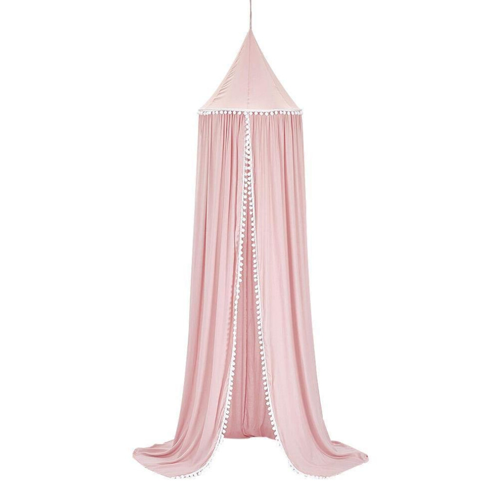 Kids Bed Canopy Round Dome 240Cm Canopy For Princess Girls Mosquito Net For Children's Bedroom Nursery Room Decoration Baby C Hygrad Built To Survive