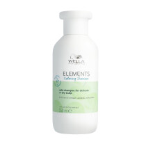 Wella Professionals ELEMENTS Calming Shampoo - Gentle Care Shampoo For Smooth, Shiny Hair Without Silicones & Sulfates - With White Tea Extract (250m