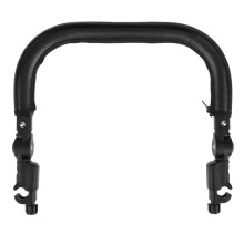 Alipis Universal Pushchair Bumper Bar Handrail Stroller Handle Extender Leather and Iron Tube Baby Buggy Accessory Fits Over 98 Strollers 15.4X13.6X2