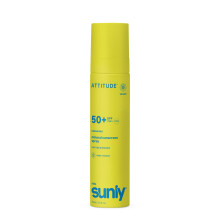 ATTITUDE Kids Mineral Sunscreen Lightweight Lotion SPF 50, Broad Spectrum Zinc Oxide, EWG Verified, Non-Nano, Water-Resistant 80 Min, Non-Greasy Face