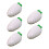5pcs Transparent Easter Plastic Carrots Candy Box  Easter Gift Box Decorations B 1