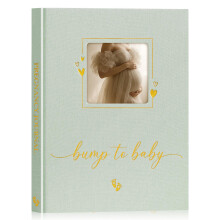 Lanpn My Pregnancy Journal Memory Book for First Time Mom, 156 Page Pregnant Announcement Must Have Planner, Pregnancy Tracking Diary Scrapbook Keeps