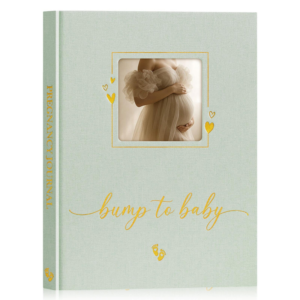 My Pregnancy Journal Memory Book For First Time Mom, 156 Page Pregnant Announcement Must Have Planner, Pregnancy Tracking Diary Scrapbook Keeps Lanpn