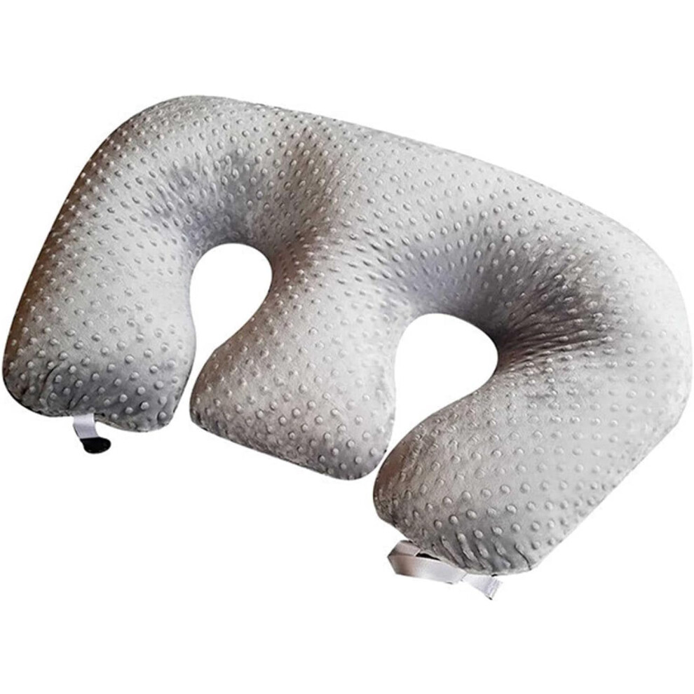 Multifunctional Twins Nursing Pillow For Breastfeeding – Support Breastfeeding Pillow For Twins & Pregnancy | Machine Washable Cotton Support Pillow Wlfrhd
