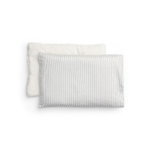 ergoPouch Organic Toddler Pillow and Cover – Low-Profile 1" Design for Proper Neck Alignment, Soft & Durable GOTS-Certified Cotton, Machine Washable