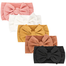 DRESHOW Baby Girl Nylon Headbands Newborn Infant Toddler Hairbands and Bows Child Hair Accessories