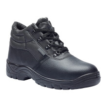 Blackrock Chukka Work Boots, Safety Boots, Safety Shoes, Steel Toe Cap, Mens Womens Ladies, Work Shoes, Black, Gardening, Lightweight, Leather, Wide
