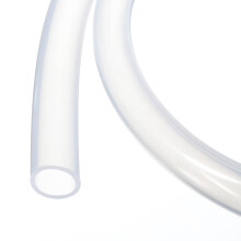 Rebower 3.3ft 1/2" ID x 5/8" OD Silicone Tubing Clear 12.7mm x 15.9mm Industrial Plastic Tubing Pure Silicone Hoses for Pump Siphoning Draining Irrig