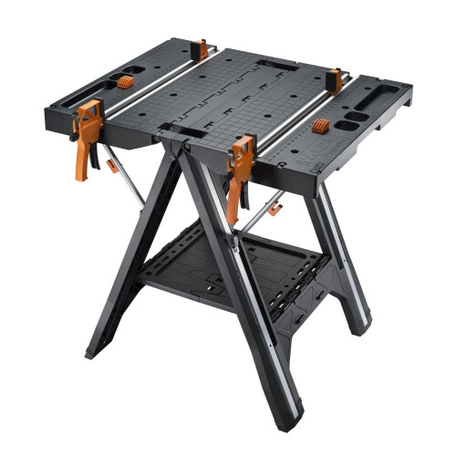 WORX WORX Pegasus WX051 Folding Work Table & Sawhorse with Clamps