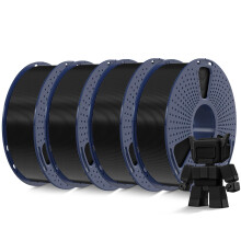 SUNLU 4KG High Speed PLA Filament 1.75mm, Up to 600mm/s Fast Printing 3D Printer PLA-Filament, High Flow Speedy, Neatly Wound, 1KG/Spool, 4 Packs, 4X